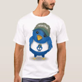 Nalts Twitter Bird Fractal T-shirt (Voorkant)