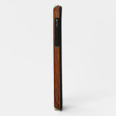 Nalu Hou Faux Koa Wood Surfboard iPhone 5 Hoesjes (Achterkant/links)