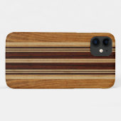 Nalu Lua Faux Koa Wood Surfboard Case-Mate iPhone Case (Achterkant (horizontaal))