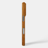 Nalu Lua Faux Koa Wood Surfboard Case-Mate iPhone Case (Achterkant / Rechts)