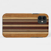 Nalu Lua Faux Koa Wood Surfboard iPhone 5 Hoesjes (Achterkant (horizontaal))