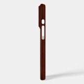 Nalu Lua Faux Koa Wood Surfboard iPhone 7 hoesje (Achterkant / Links)