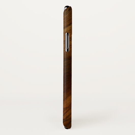 Nalu Mua Faux Koa Wood Surfboard Case-Mate iPhone Case (Achterkant / rechts)