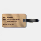 Nalu Surf Hawaiian Beach Bagagelabels (Achterkant horizontaal)