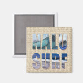 Nalu-Surf Island Woorden Magnet (Voorkant / Achterkant)
