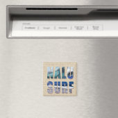 Nalu-Surf Island Woorden Magnet (Insitu (Vaatwasser))
