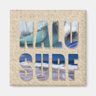 Nalu-Surf Island Woorden Magnet