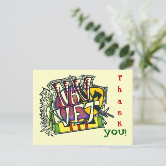 NAM-Bedankt! Briefkaart (Staand voorkant)