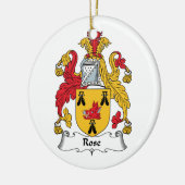 Nam CREST van de Familie toe Keramisch Ornament (Links)