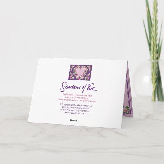 NAM DE KAART VAN DE DOUANE VAN HET HART TOE (Achterkant)