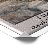 nam de minder bereisde poster (Hoek)