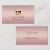 Nam de Persoonlijke Moderne Klant van de Stilist Visitekaartje (Voorkant / Achterkant)