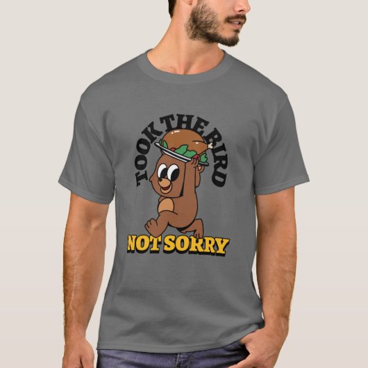 Nam De Vogel Niet Sorry Oversized T-shirt (Voorkant)