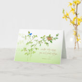 Nam en Bunting toe Kaart (Gele Bloem)