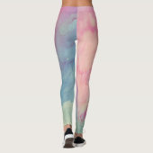 Nam en de Waterverf van de Sereniteit toe Leggings (Achterkant)