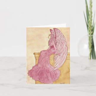 Nam Engel Notecard toe Kaart