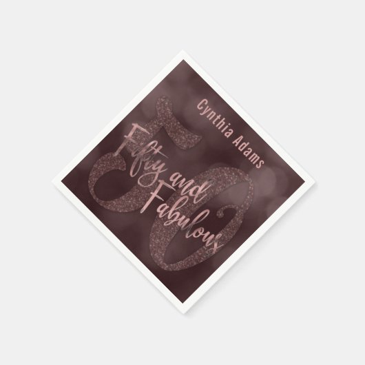 Nam Goud schitteren & Bokeh 50 & Fabelachtige Servet (Hoek)