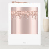 Nam Goud schitteren Bruids Schoonheid van de Kaart (Achterkant)