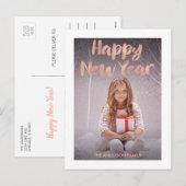 Nam het Briefkaart van de Foto van het Gouden (Voorkant / Achterkant)