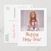 Nam het Briefkaart van de Foto van het Gouden (Voorkant / Achterkant)