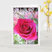 Nam het Wenskaart van de Foto toe Kaart (Gele Bloem)