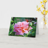 Nam het Wenskaart van de Verjaardag toe Kaart (Gele Bloem)