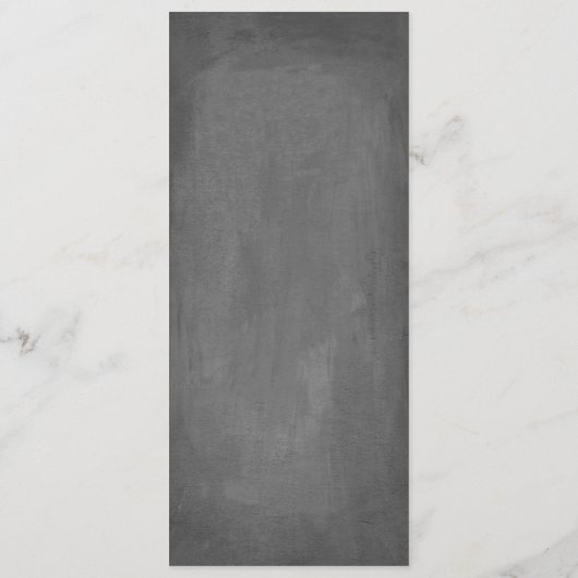 Nam Menu van het Huwelijk van de Tuin het Bloemen (Achterkant)