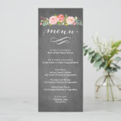 Nam Menu van het Huwelijk van de Tuin het Bloemen (Staand voorkant)