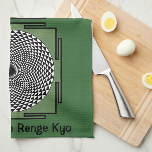 Nam Myoho Renge Kyo chant Theedoek (Quarter Fold)