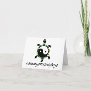 NAM MYOHO RENGE KYO... FEESTDAGEN KAART