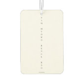 Nam Myōhō Renge Kyō Gohonzon Luchtverfrisser (Achterkant)