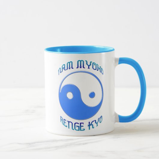 "Nam Myoho Renge Kyo" Yin & Yang Buddhism Mok (Rechts)