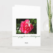 Nam… toe Het denken aan u. Kaart (Achterkant)