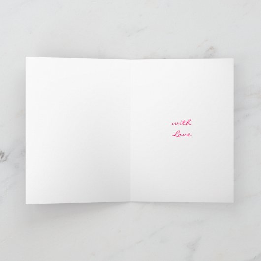 Nam… toe Het denken aan u. Kaart (Binnen)