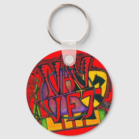 Nam Vet Sleutelhanger (Voorkant)