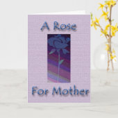 Nam voor Moeder toe Kaart (Gele Bloem)