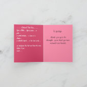 Nam Wenskaart van de Douane van de Bloemen van Kaart (Binnen)