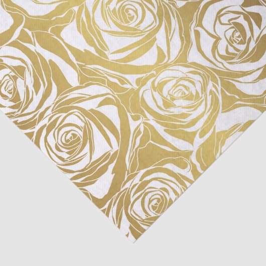 namaakgoud, rozen, patroon, kunstdeco, mooi, chic, tissuepapier (Detail)