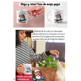 Namaastee, oveja yogui koffiemok