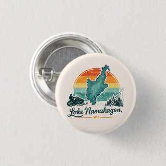 Namakagonmeer, WI Ronde Button 3,2 Cm