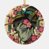 namakubi keramisch ornament (Voorkant)