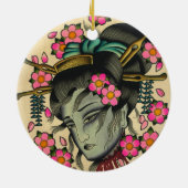 namakubi keramisch ornament (Achterkant)