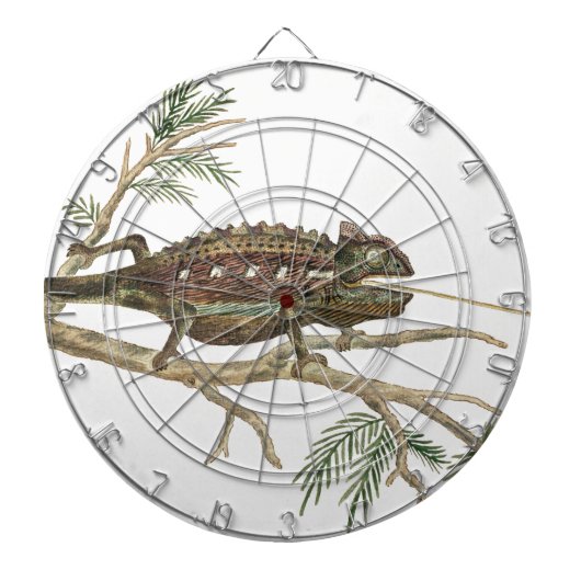 Namaqua kameleon Hagedis Reptiel Gecko Jigsaw Kind Dartbord (Voorkant)