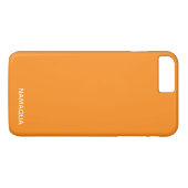 Namaqua oranje kleur naam Case-Mate iPhone case (Achterkant (Horizontaal))