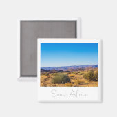 Namaqualand Natuur Uitzicht South Africa SA Magnet (Voorkant / Achterkant)