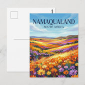 Namaqualand Zuid-Afrika Briefkaart (Voorkant / Achterkant)