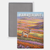 Namaqualand Zuid-Afrika Reizen Magneet (Voorkant / Achterkant)