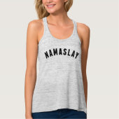 Namaslay Funny Yoga Tanktop (Voorkant)