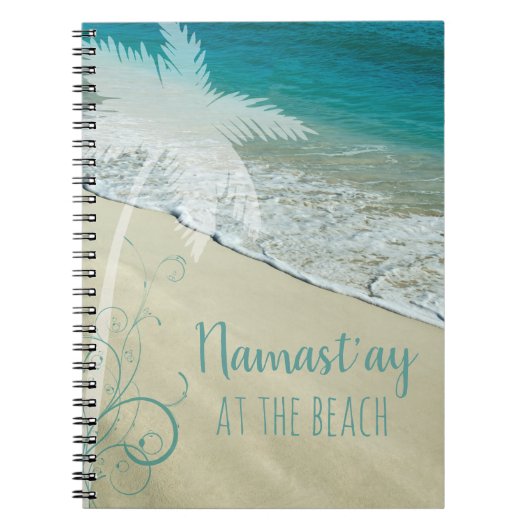 Namast'ay bij The Beach Journal Notitieboek (Voorkant)
