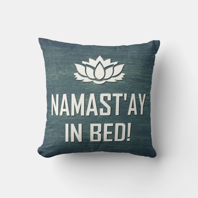NAMAST'AY IN BED! KUSSEN (Voorkant)